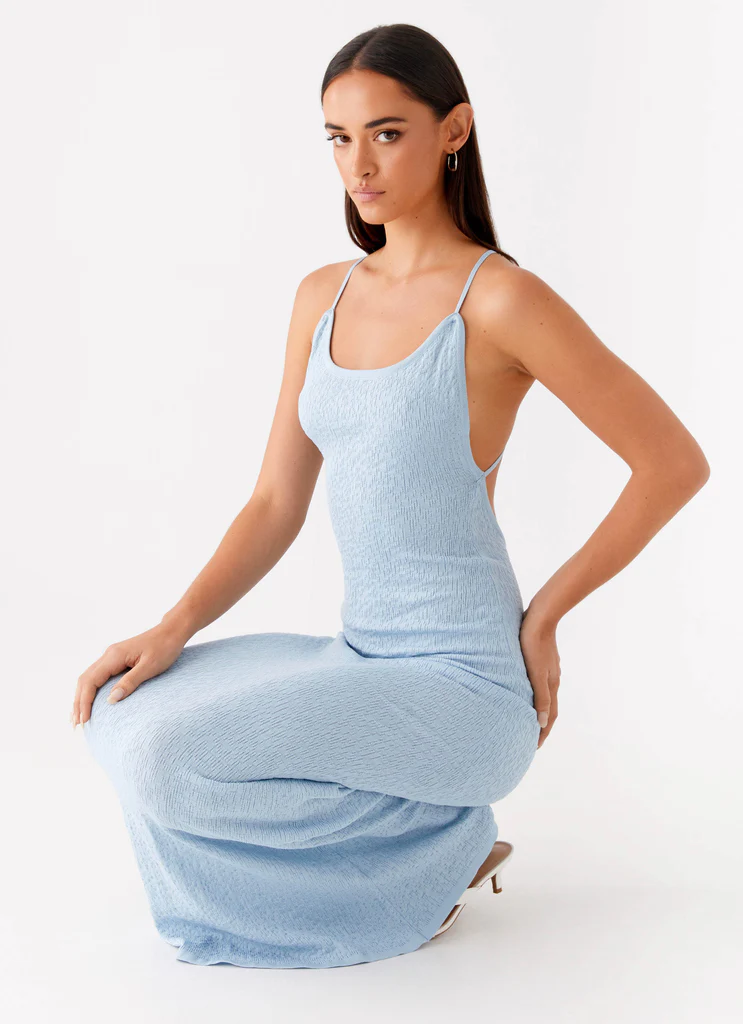 Lopez Maxi Dress - Blu