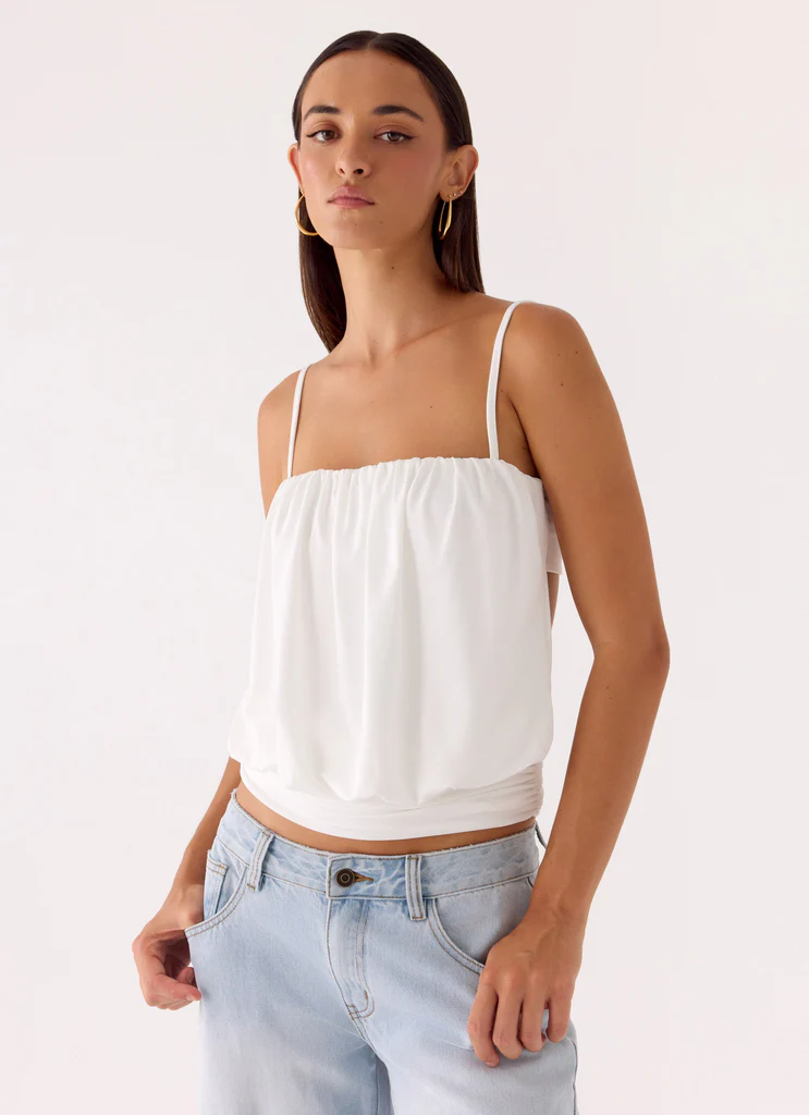 Final Touch Top - Avorio