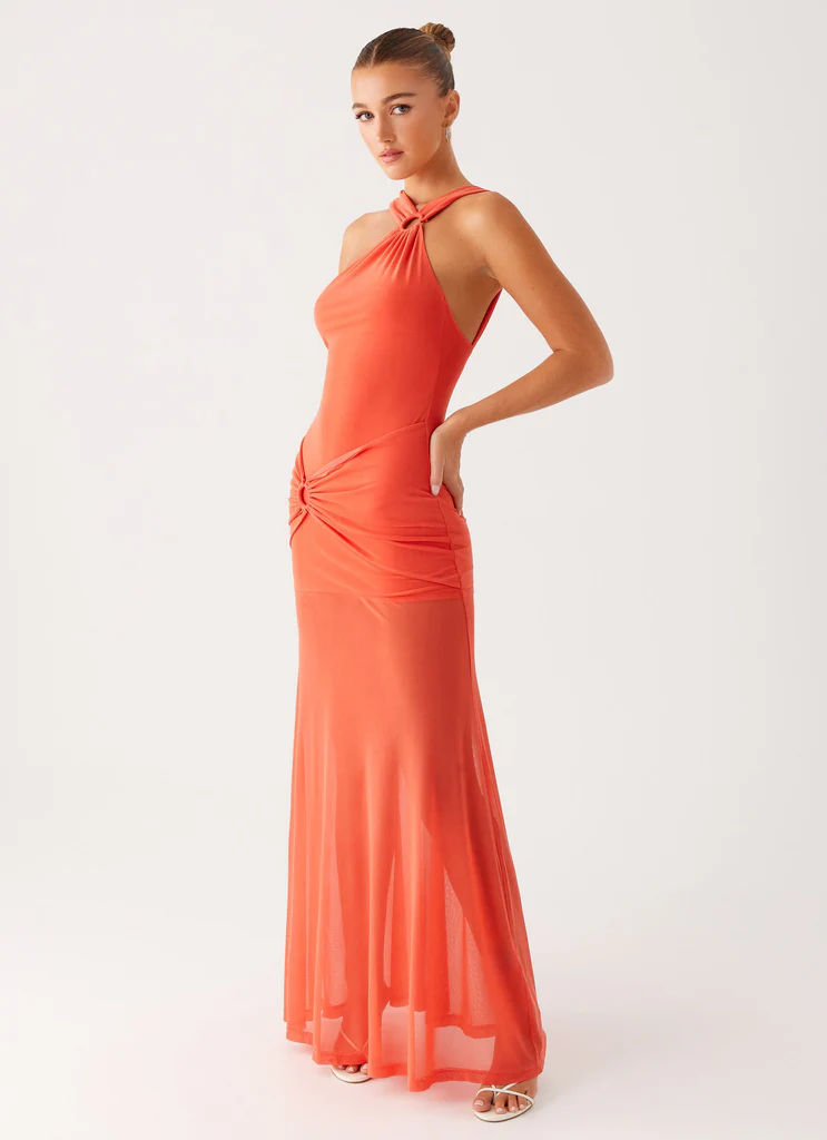 Vestito Maxi Kavala - Corallo