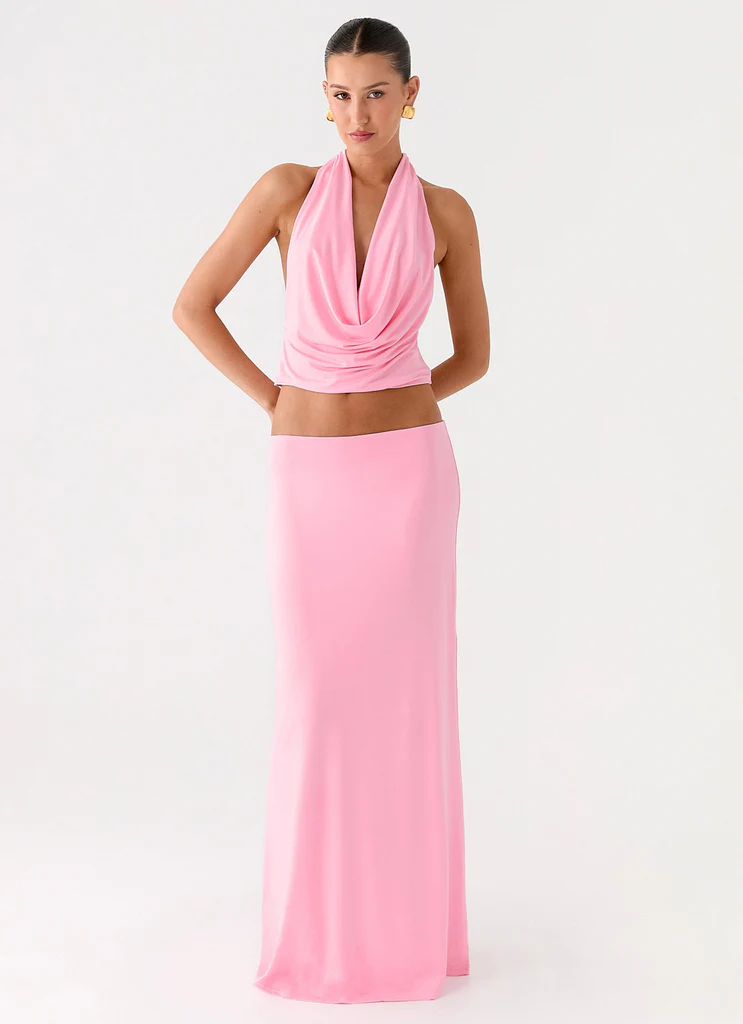 Ashi Maxi Skirt - Rosa