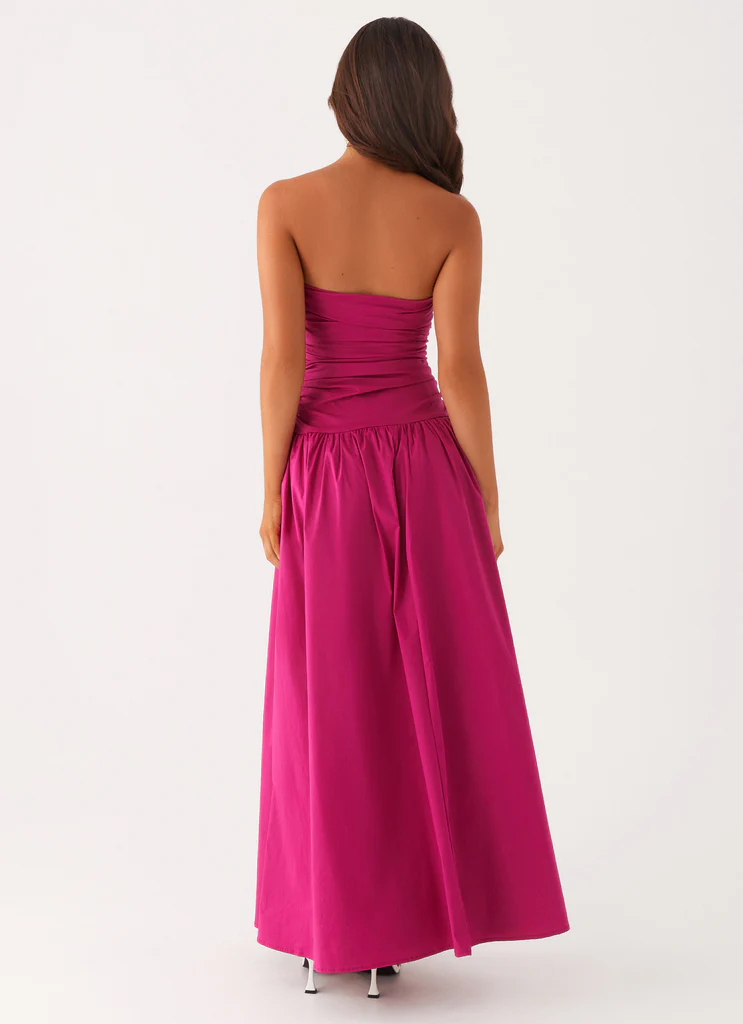 Abito Maxi Carmel - Fucsia