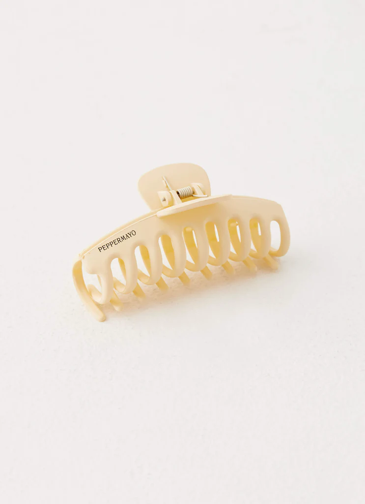 Peppermayo Claw Clip - Avorio