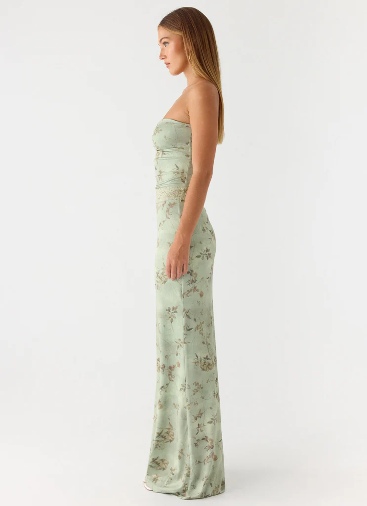 Vestito Maxi Come Through - Wispy Fern
