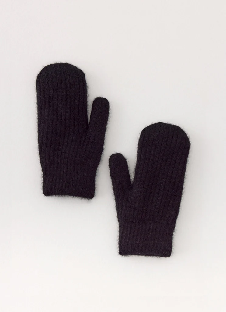 Guanti in maglia Winter Blaze - Nero