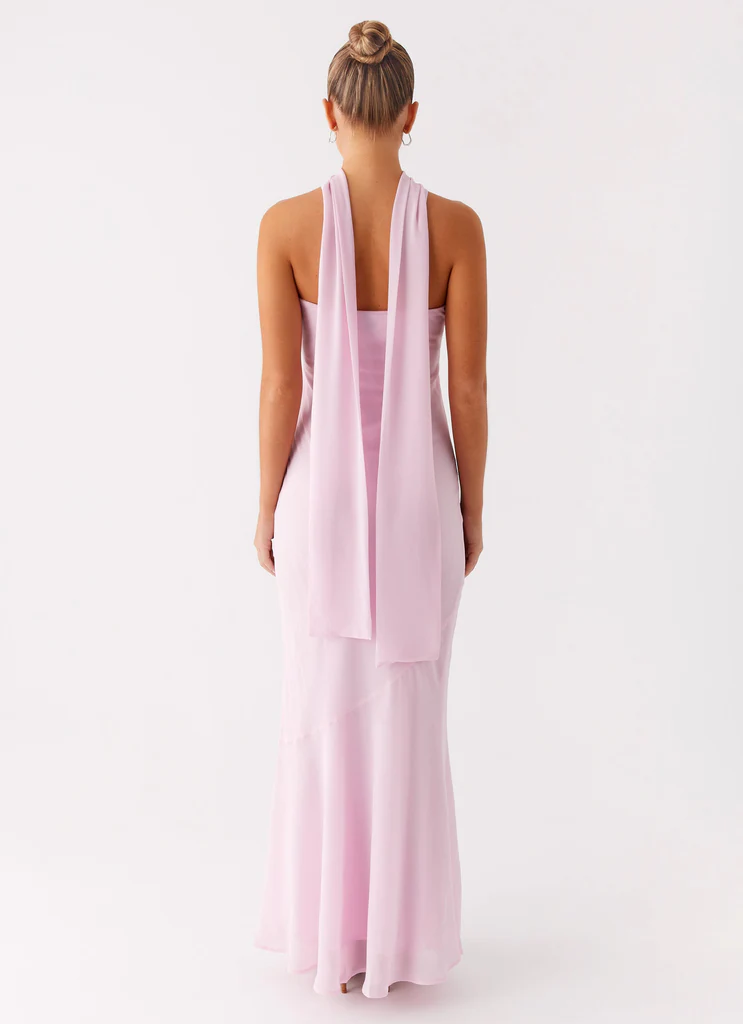 Abito Maxi Under The Pagoda - Rosa