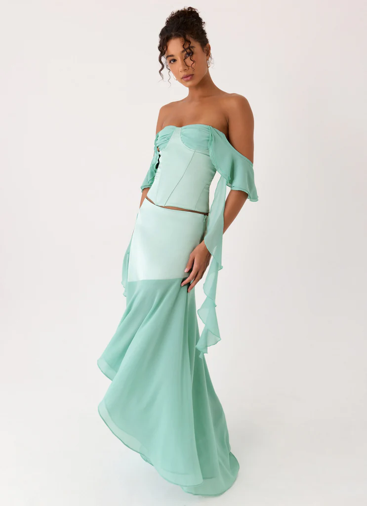 Gonna Maxi Deenesa - Mint
