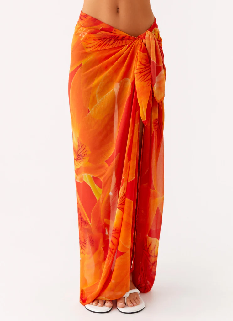 Sarong Sandy Shores - Arancio Sereno