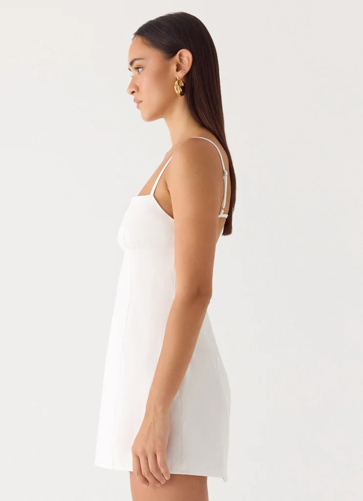 Second Sun Mini Dress - Bianco