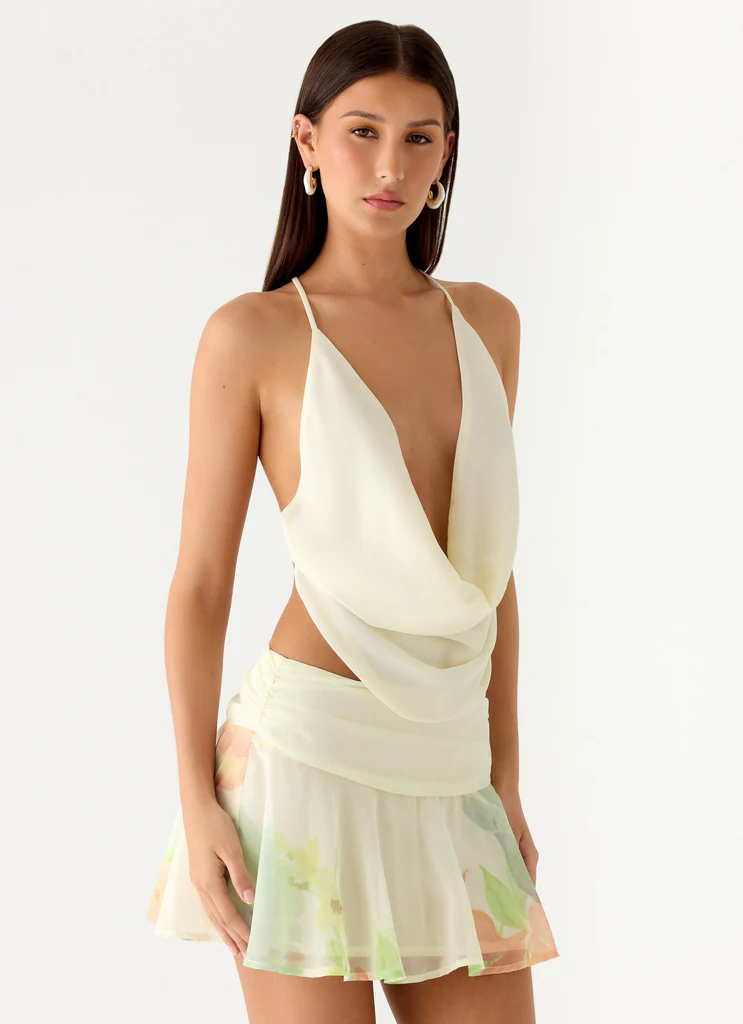 Mini gonna Blushing Bloom - Prato di primavera