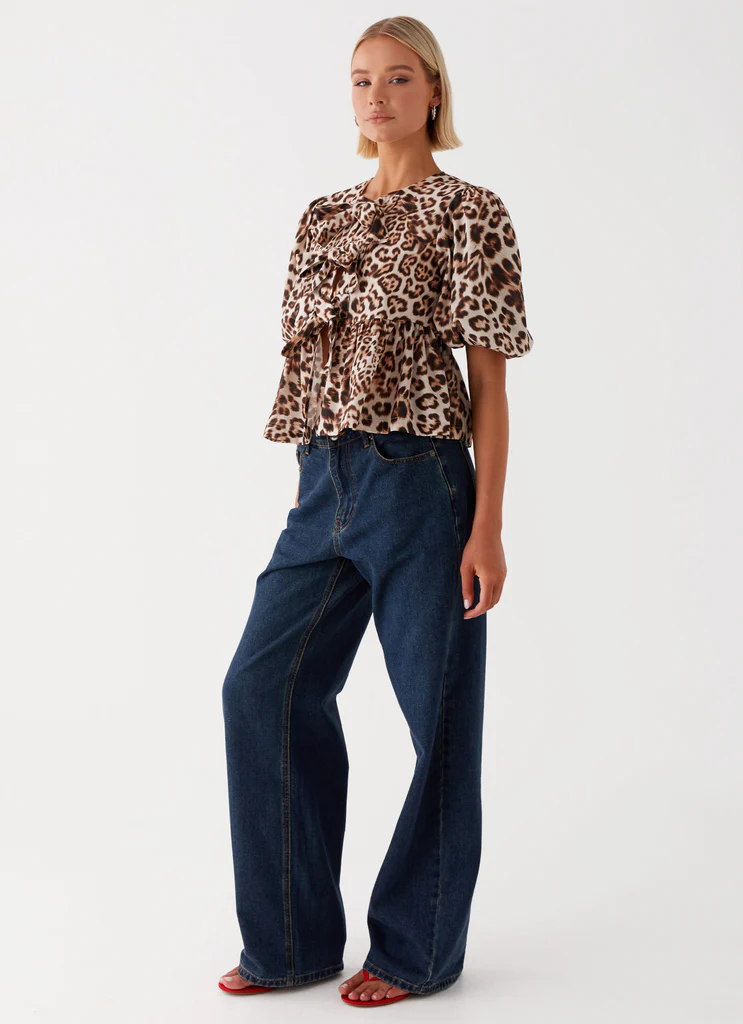 Top con Cravatta Western Wind - Ghepardo