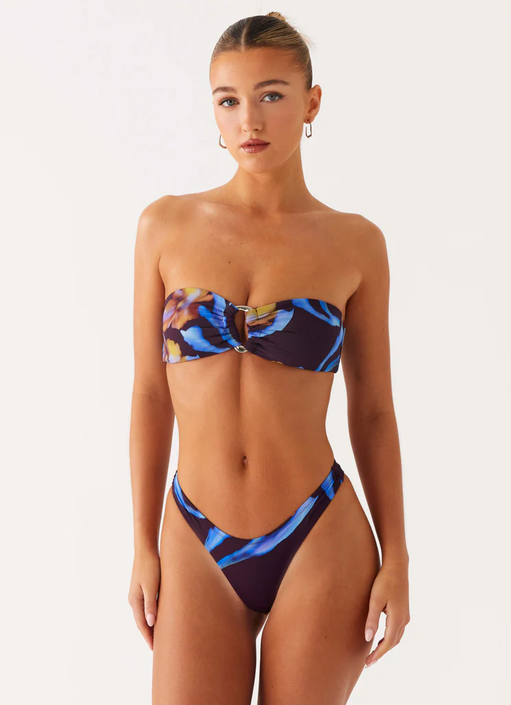 Bikini Cuba - Fiori scuri
