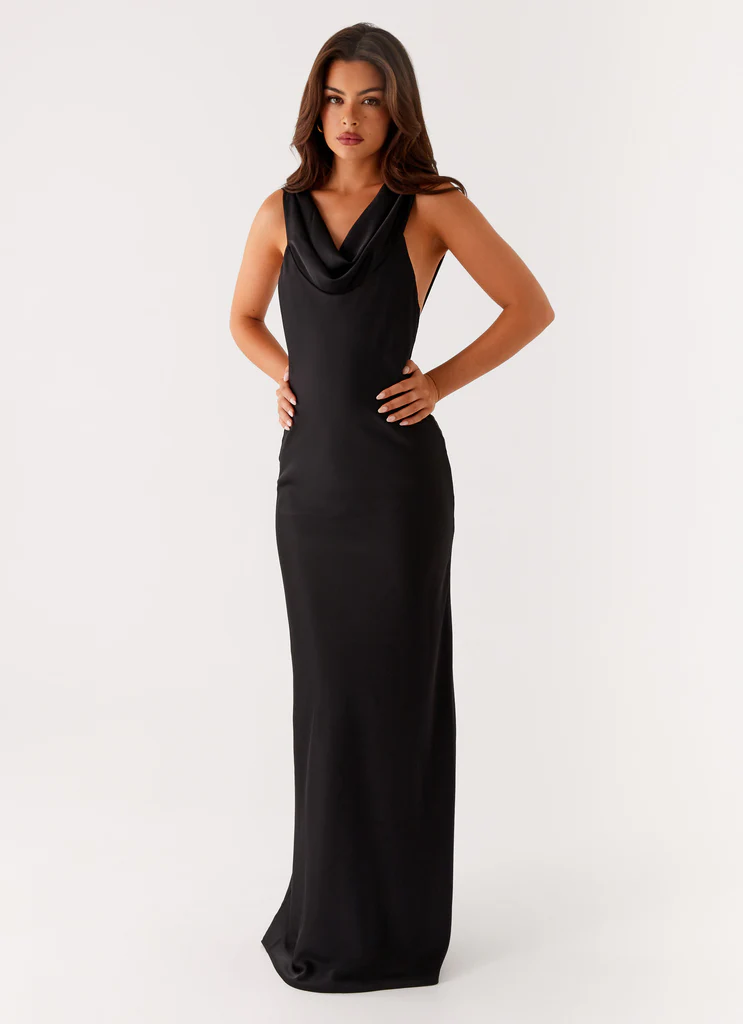 Arya Maxi Dress - Nero