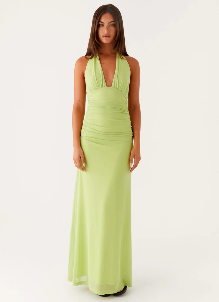 Abito Maxi Kerrie - Lime