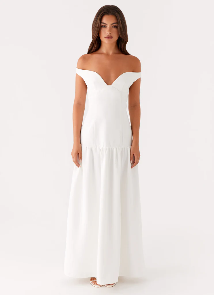 Abito Maxi Basel - Bianco