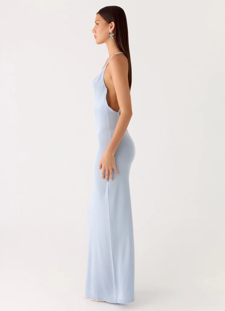 Abito Maxi Nomad Muse - Blu