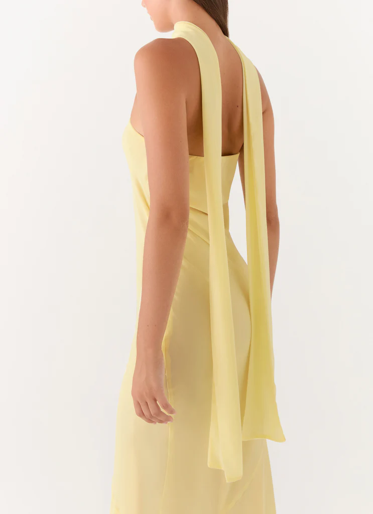 Abito Maxi Under The Pagoda - Giallo