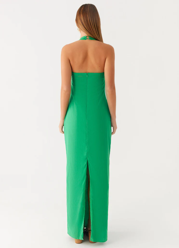 Allyse Cotton Maxi Dress – Cactus Allyse Cotton Maxi Dress - Cactus