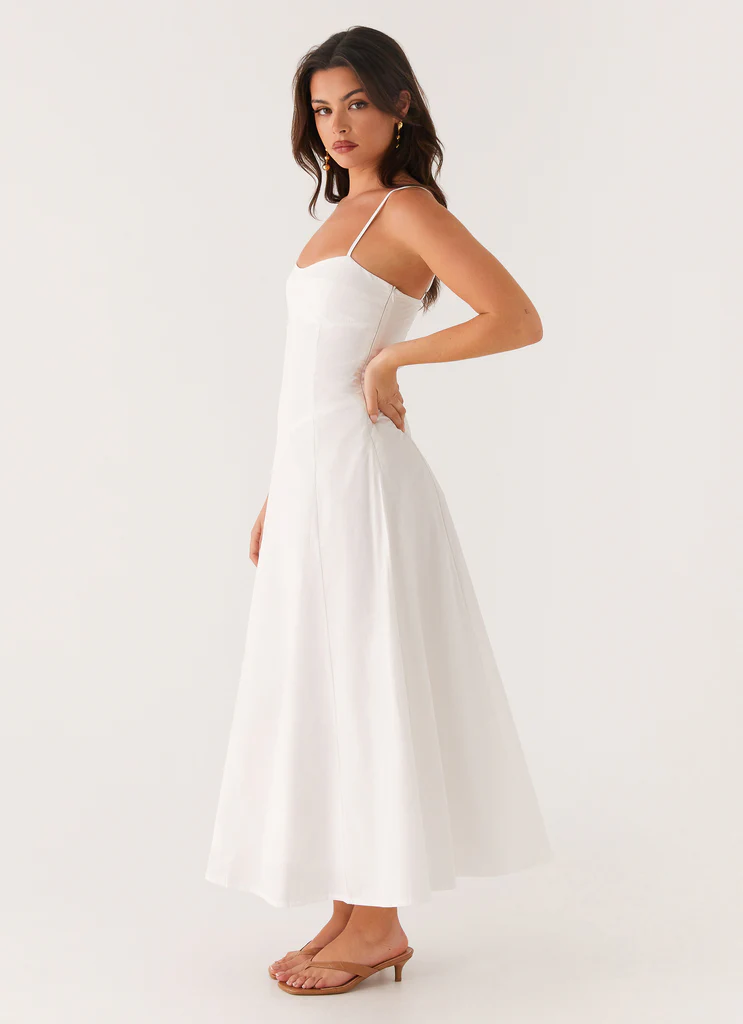 Abito Midi Noosa - Bianco