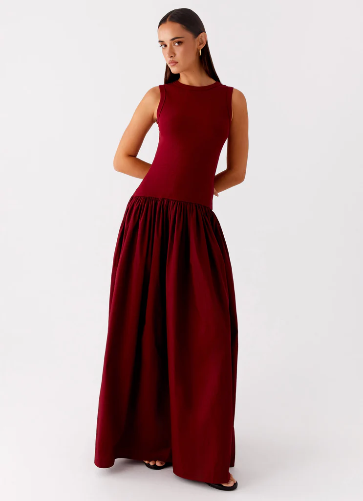 Shivani Maxi Dress - Marrone
