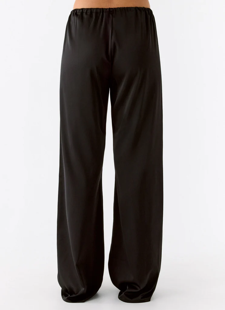 Pantaloni Deacon a Vita Bassa - Nero