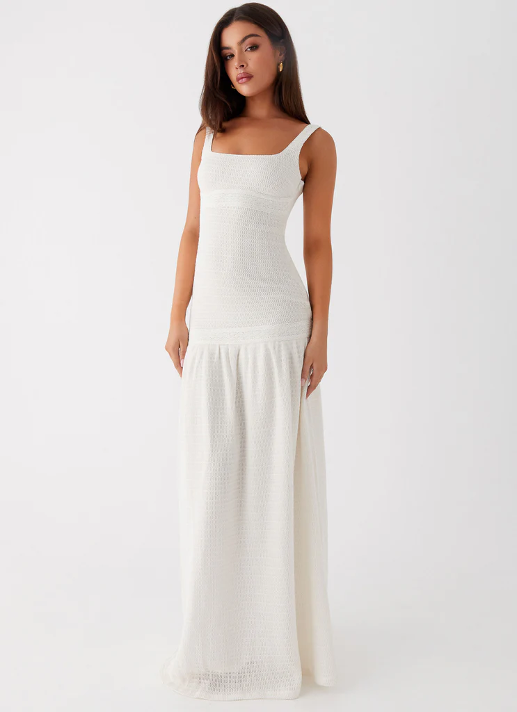 Vestito Maxi Lirico - Avorio