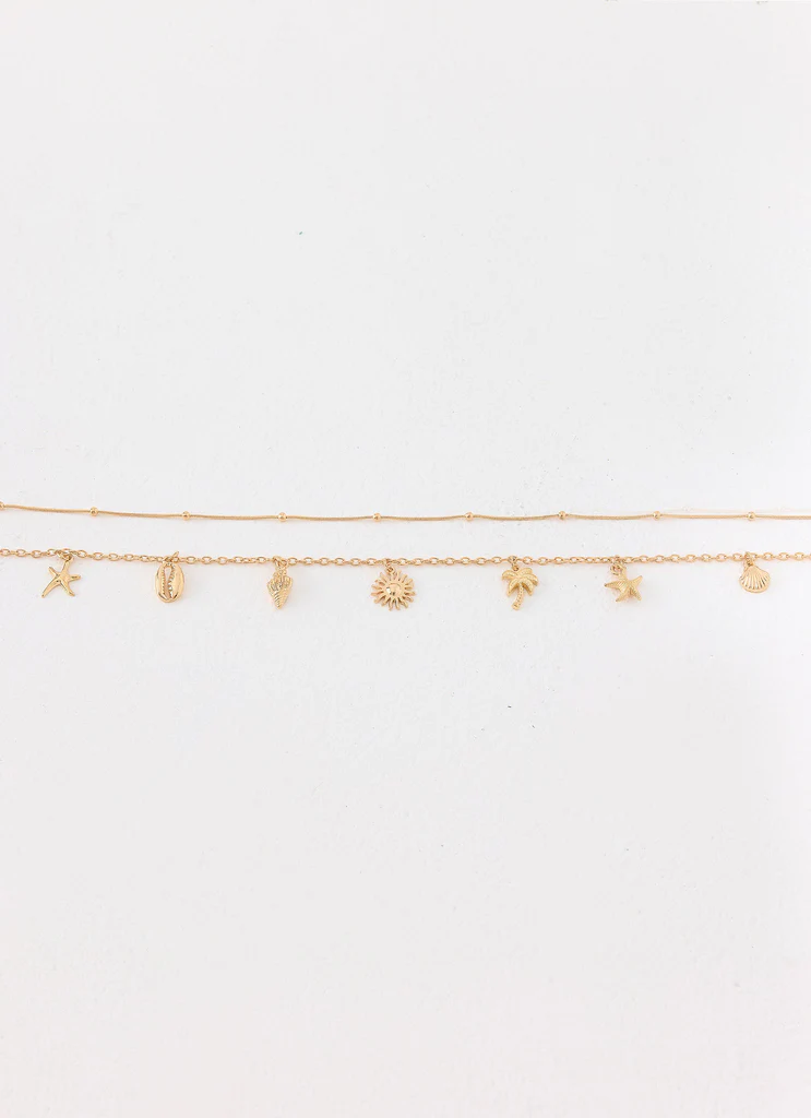 Ciao Charm Belly Chain - Oro