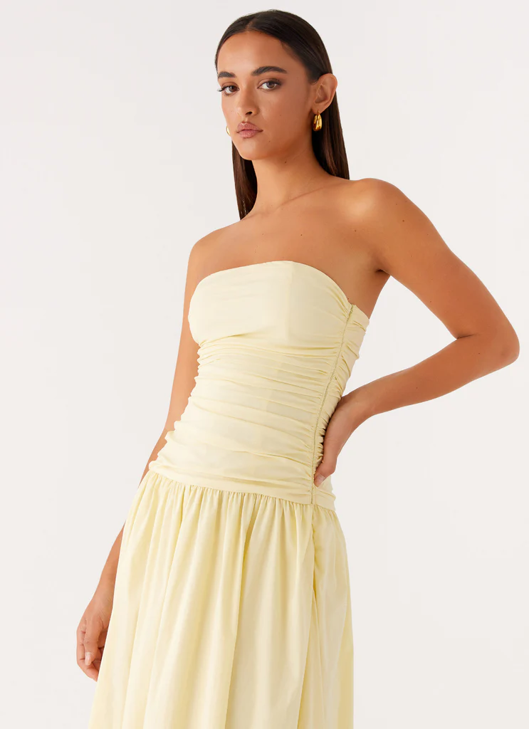 Vestito Maxi Carmel - Giallo