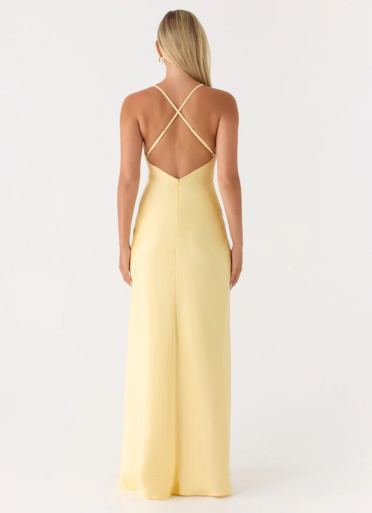Sundowner Maxi Dress - Giallo