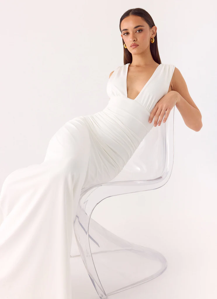 Vestito Maxi Options - Bianco