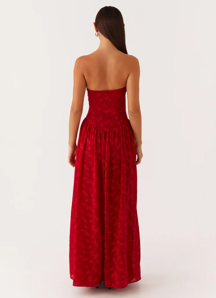 Abito Maxi Adira - Rosso