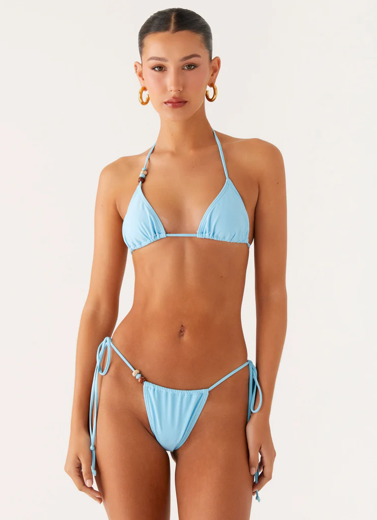 Bikini Liona con Perline – Turchese Bikini Liona con Perline - Turchese