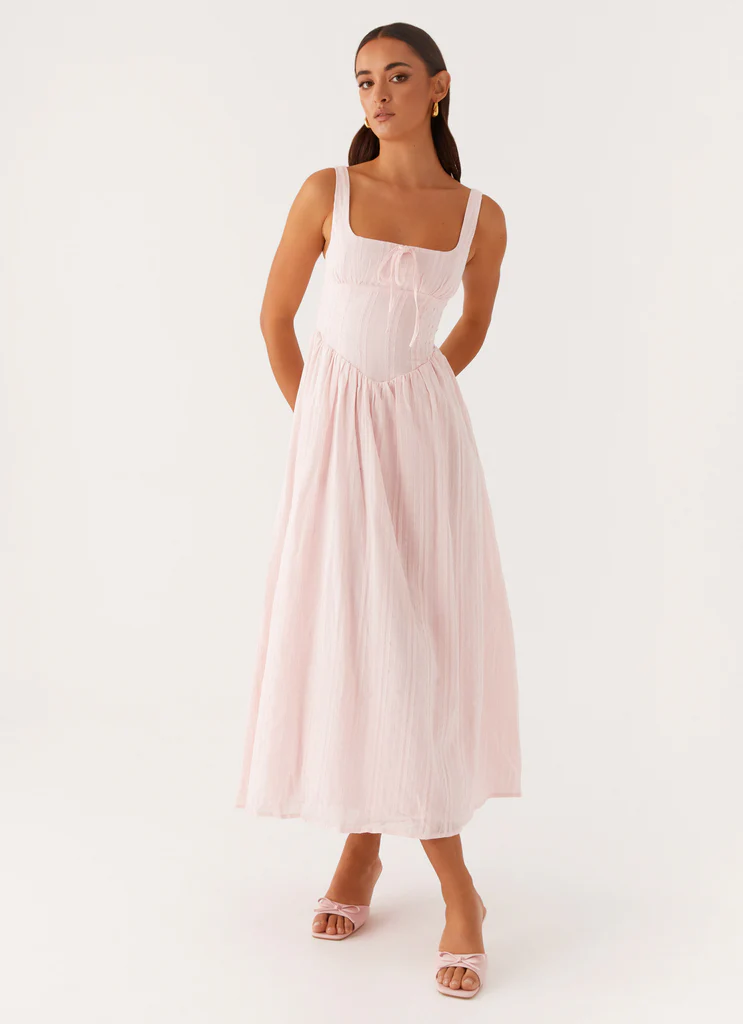 Abito Midi Pascuelle – Rosa Abito Midi Pascuelle - Rosa