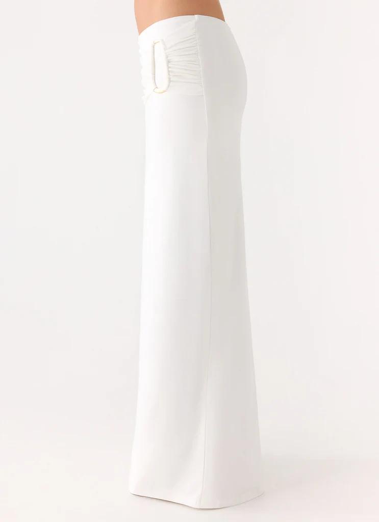 Maxi gonna Rosanna - Bianco