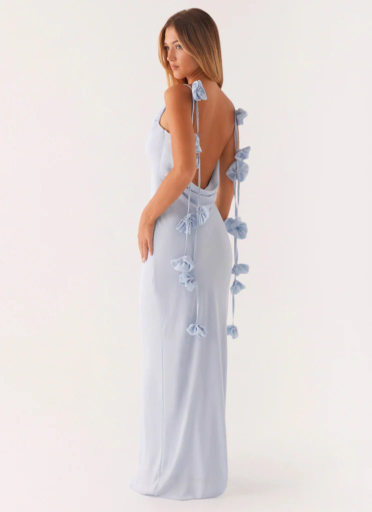 Vestito Maxi Simona - Blu Pastello