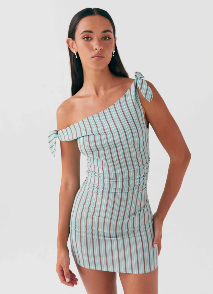 Mini Vestito in Lino Amazonia - Fantasia Costiera