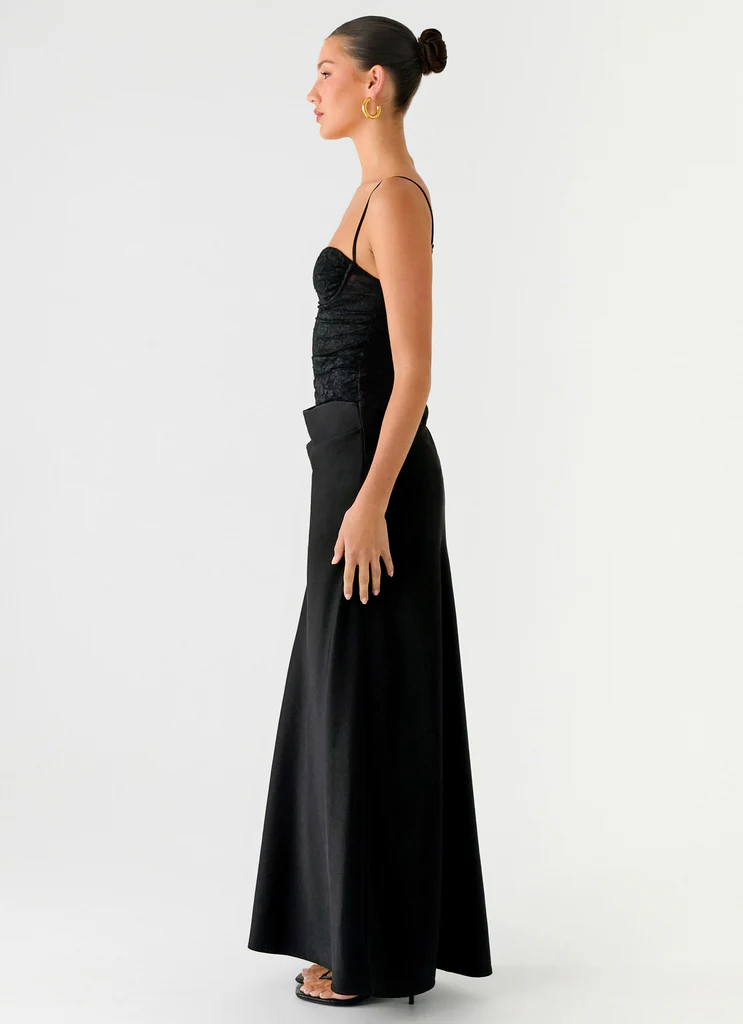 Abito Maxi Romy - Nero