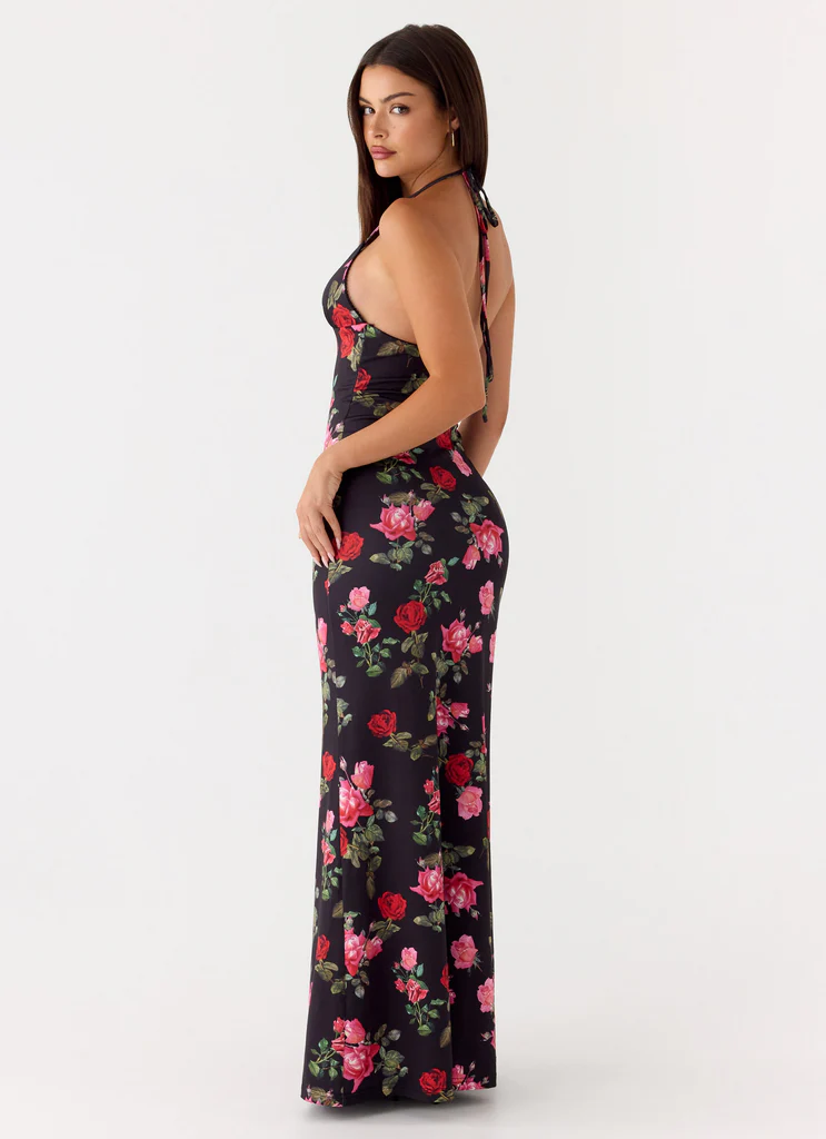 Abito Maxi Lorrieanne - Midnight Bloom
