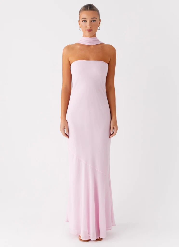 Abito Maxi Under The Pagoda - Rosa