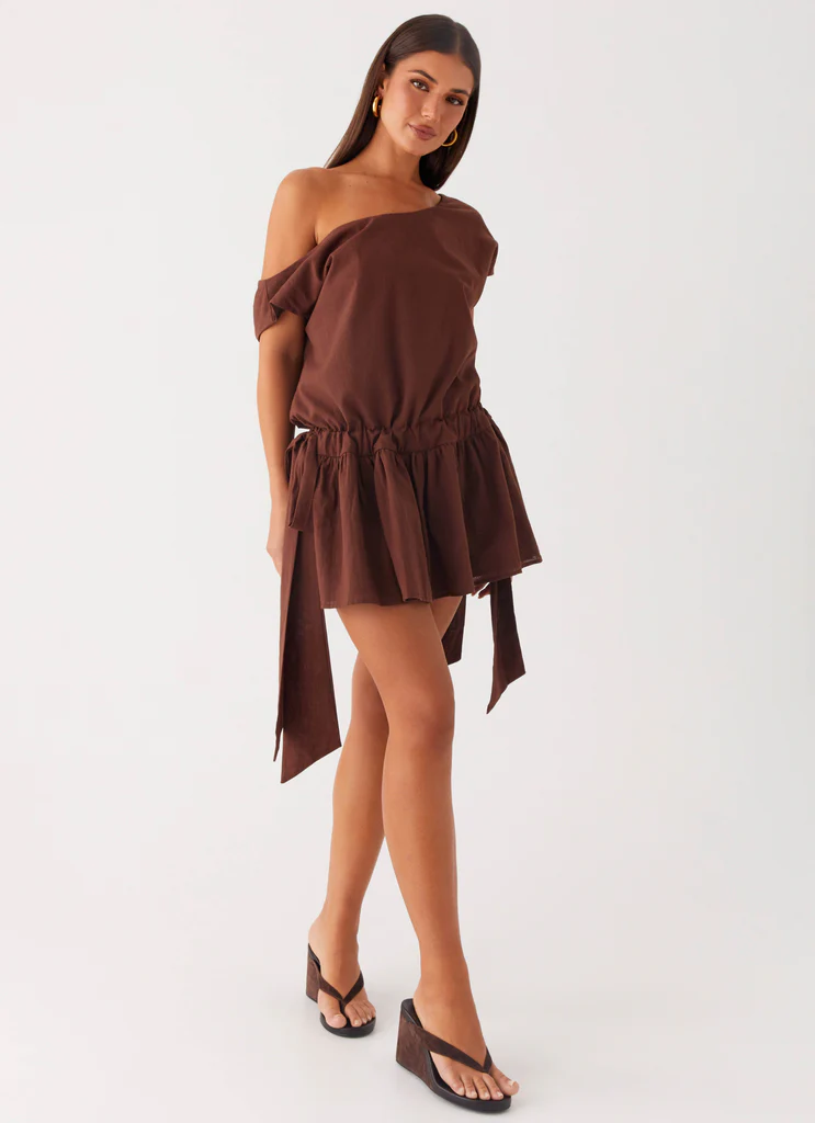 Ettie Mini Dress – Cioccolato Ettie Mini Dress - Cioccolato
