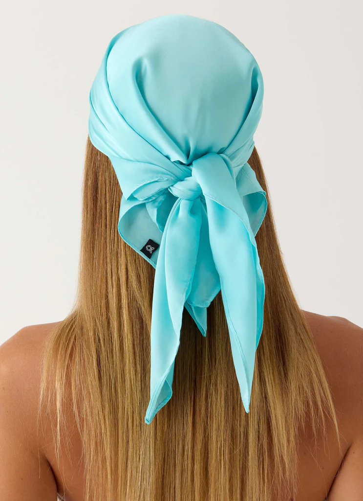 Sciarpa da Capo Lover Vibes - Azzurro