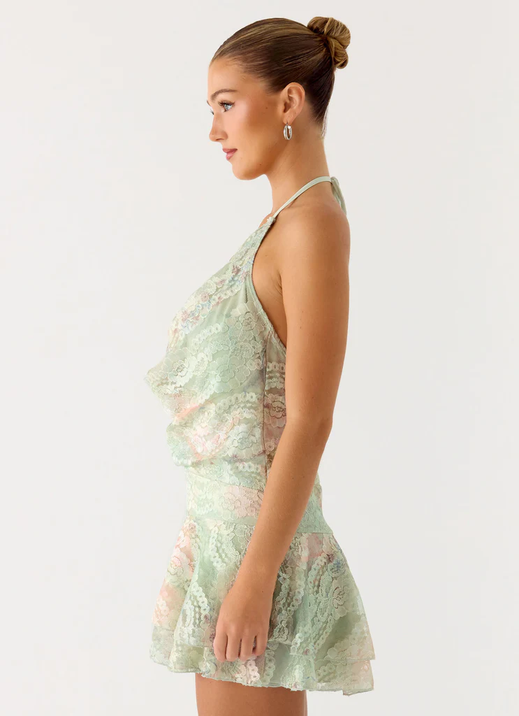 When I Move Mini Dress - Mystic Paisley