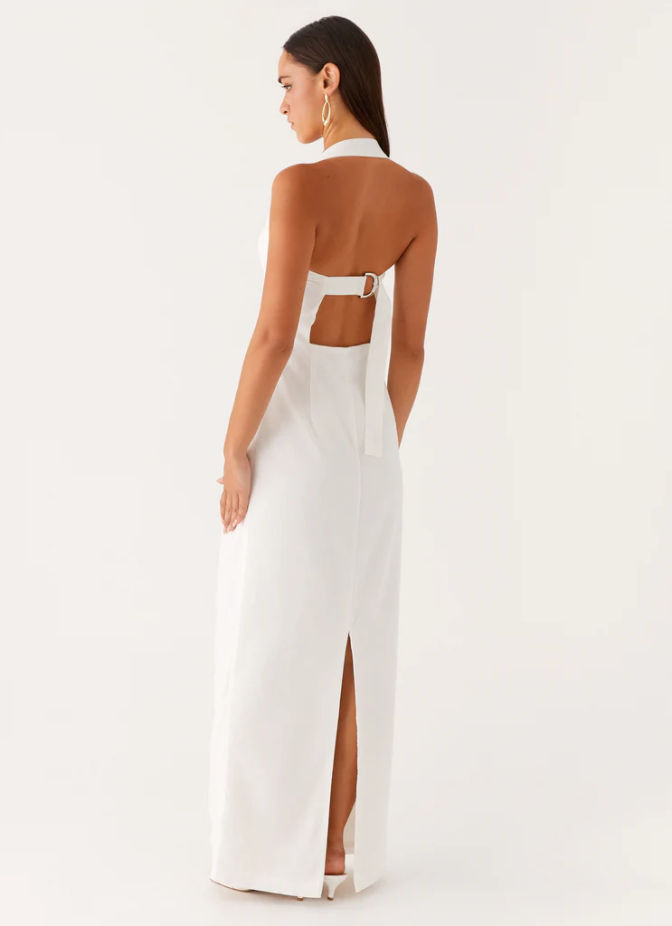 Abito Maxi Rumour Has it - Bianco