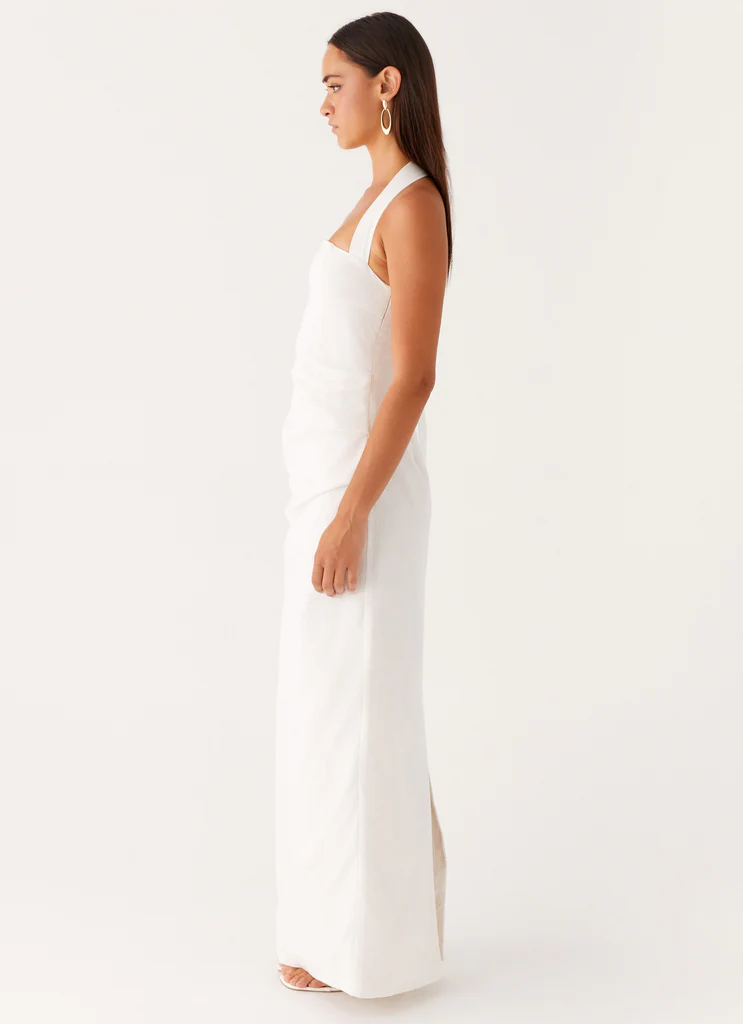 Abito Maxi Rumour Has it - Bianco