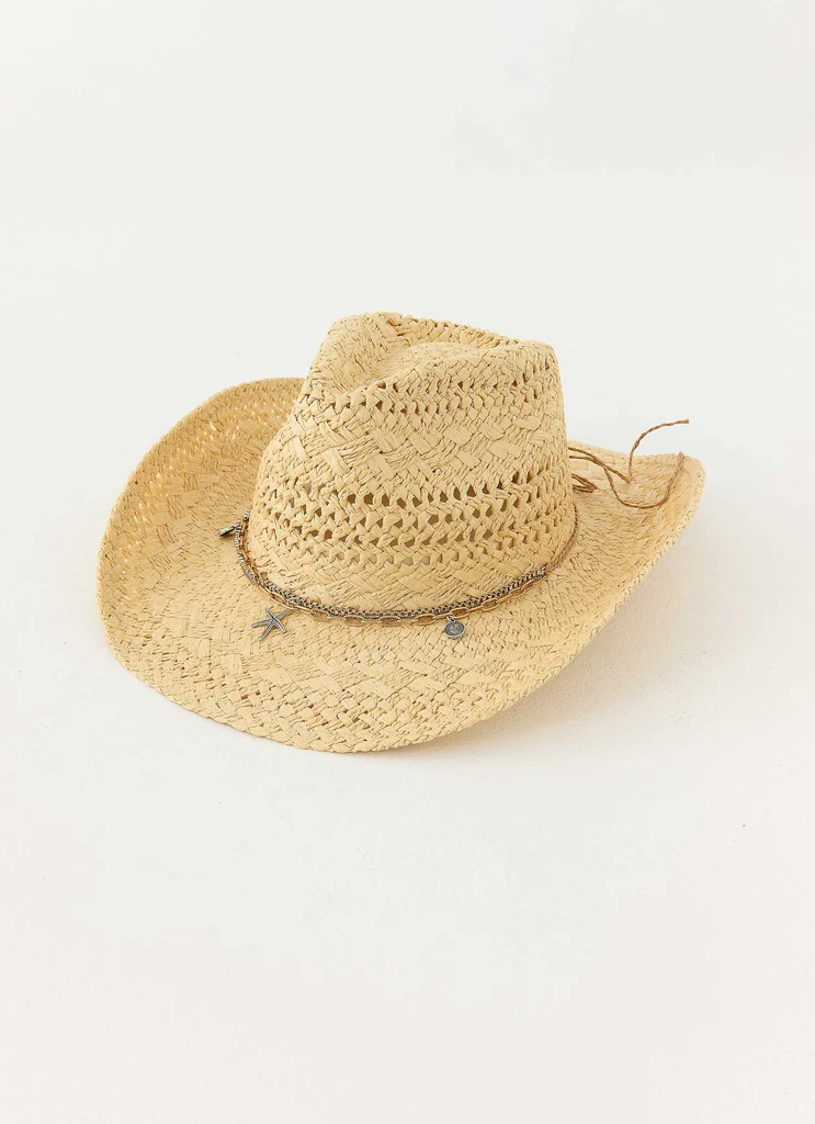 Cappello da cowboy Late Checkout - Naturale
