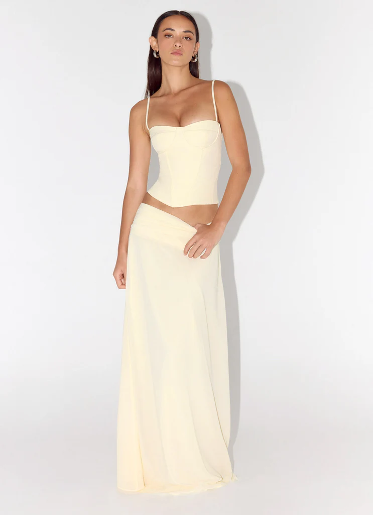 Skirt Maxi Natalya - Giallo