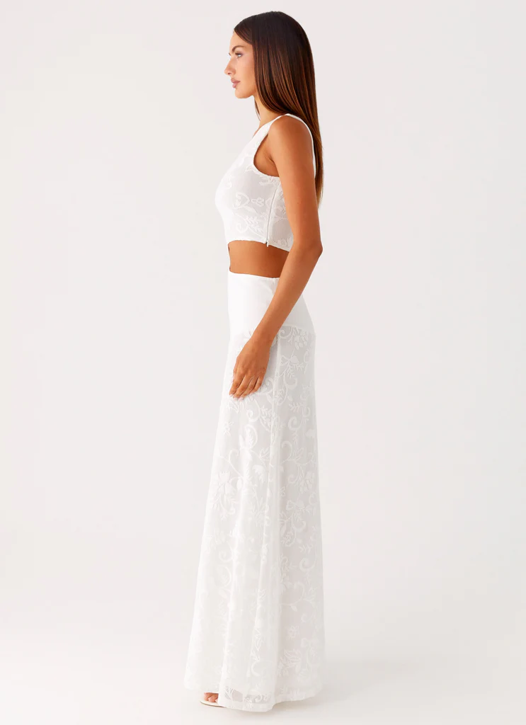 Abito Maxi More Than Maybe - Bianco
