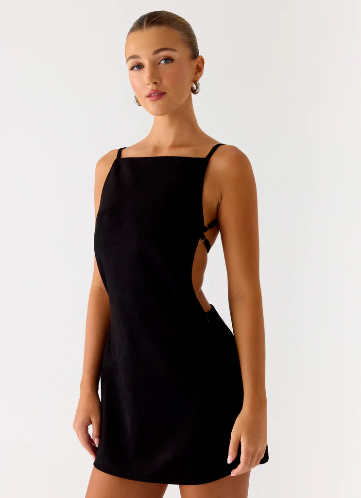 Mini Vestito Play With Fire - Nero