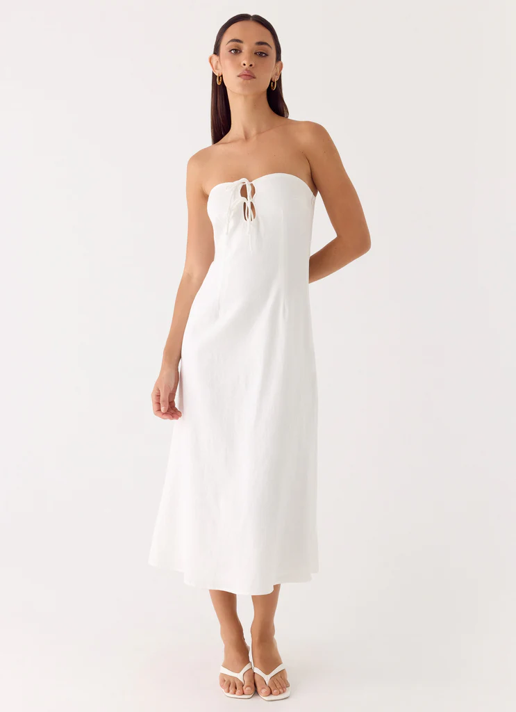 Abito Midi Sun Searching – Bianco Abito Midi Sun Searching - Bianco