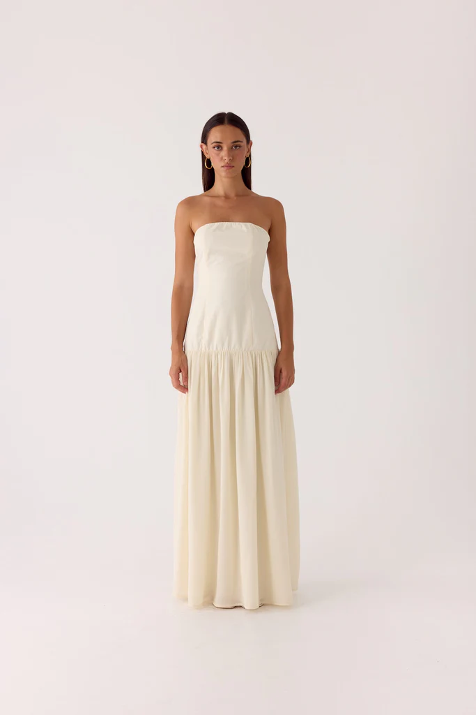 Vestito Maxi Slowing Tide - Avorio
