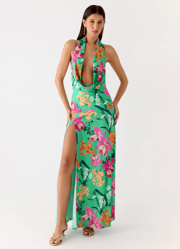 Abito Maxi Zoriana - Jungle Bloom